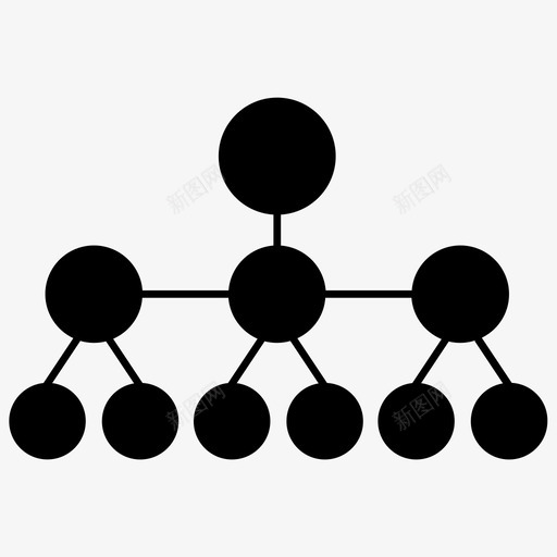 人际关系图表关系图标svg_新图网 https://ixintu.com 人际关系 关系 图表 等级 组织