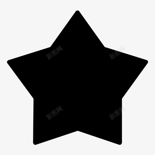 星星新年图标svg_新图网 https://ixintu.com 新年 星星