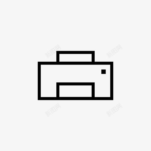 打印机副本设备图标svg_新图网 https://ixintu.com 副本 打印机 行图标 设备 设备和电子设备