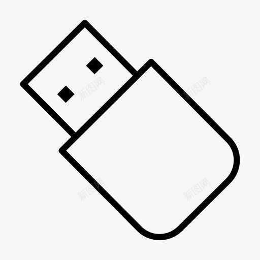 usbU盘图标svg_新图网 https://ixintu.com U盘 usb