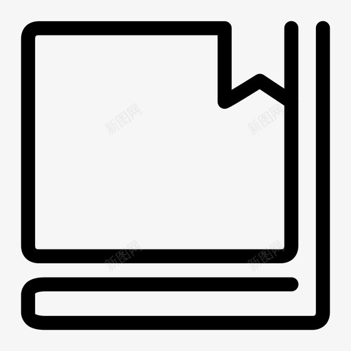 书籍非小说类畅销书图标svg_新图网 https://ixintu.com 书籍 畅销书 非小说类