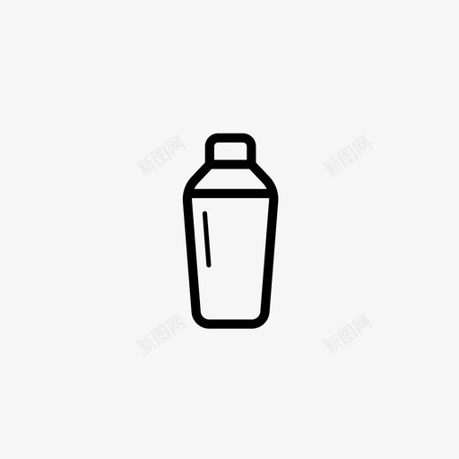 鞋匠摇壶饮料套装3图标svg_新图网 https://ixintu.com 鞋匠摇壶 饮料套装3