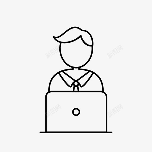在线支持人员客户支持人员办公室人员图标svg_新图网 https://ixintu.com 办公室人员 在线支持人员 客户支持人员 技术支持人员
