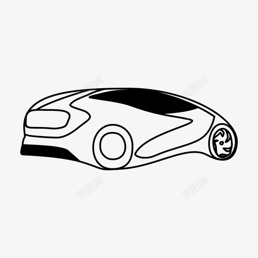 汽车速度跑车图标svg_新图网 https://ixintu.com 交通工具 汽车 跑车 速度