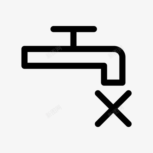 水龙头坏了固定装置龙头图标svg_新图网 https://ixintu.com 固定装置 水龙头坏了 洗手液 龙头
