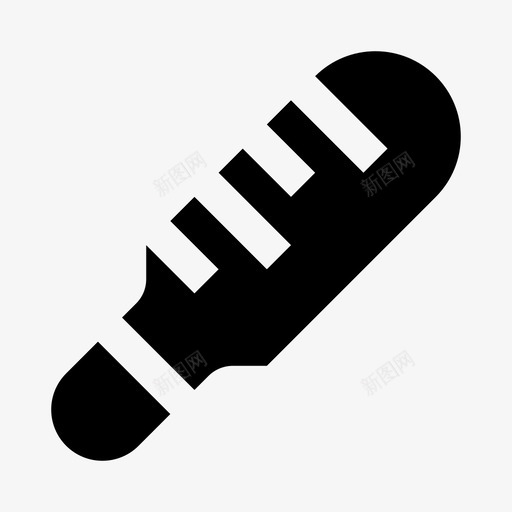 温度计医院药品图标svg_新图网 https://ixintu.com 医院 固体 温度 温度计 药品 药品2