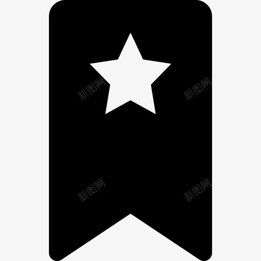 带星星的收藏夹标签书签带星星的图标svg_新图网 https://ixintu.com 书签 带星星的 带星星的收藏夹标签