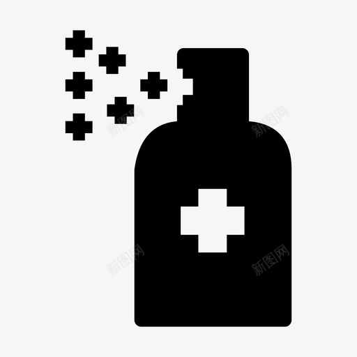 健康喷雾防腐剂图标svg_新图网 https://ixintu.com 健康喷雾 防腐剂