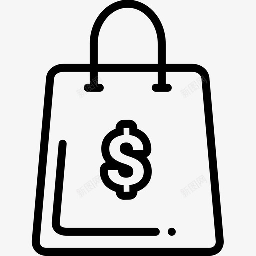 买卖购物袋图标svg_新图网 https://ixintu.com 买 卖 购物袋