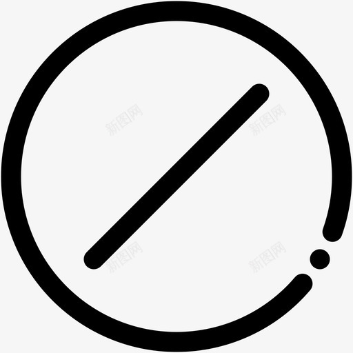 斜线用户界面图标svg_新图网 https://ixintu.com 斜线 用户界面