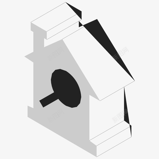搜房楼房住宅图标svg_新图网 https://ixintu.com 住宅 房地产 搜房 楼房
