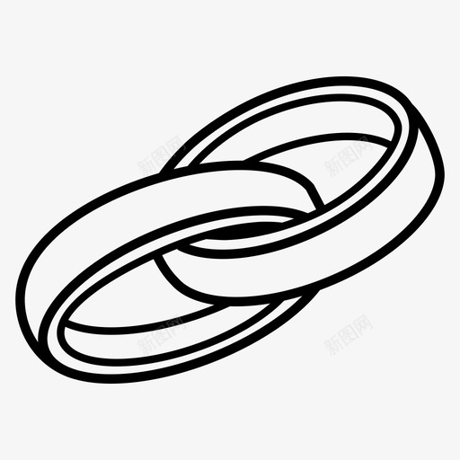 订婚情侣永远图标svg_新图网 https://ixintu.com 婚礼 情侣 戒指 永远 结婚 订婚
