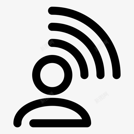 响亮的信息交流说话图标svg_新图网 https://ixintu.com 交流 告诉 响亮的信息 用户信息 说话