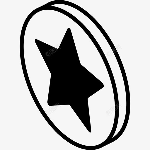 收藏夹基本要素iso图标svg_新图网 https://ixintu.com iso 基本要素 收藏夹 等轴测 要素等距轮廓
