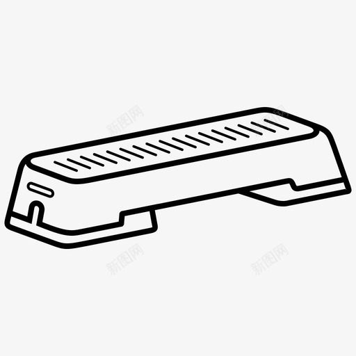 有氧步进健身步进有氧运动图标svg_新图网 https://ixintu.com 健身 有氧步进 步进有氧运动 锻炼