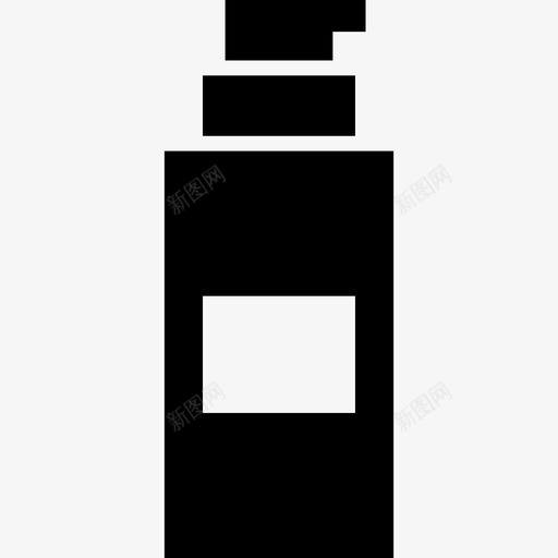粉底液粉底面霜图标svg_新图网 https://ixintu.com 化妆品 粉底 粉底液 美容化妆品 面霜