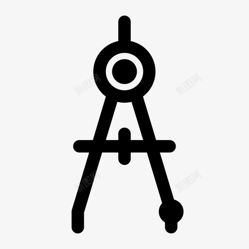指南针圆规分频器图标svg_新图网 https://ixintu.com 分频器 化学 圆规 天文学 指南针 生物学 科学物理