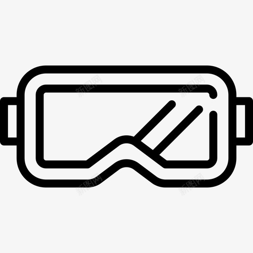 泳镜鹦鹉螺图标svg_新图网 https://ixintu.com 泳镜 鹦鹉螺