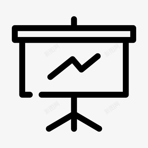 演示板图表图标svg_新图网 https://ixintu.com web界面 图表 幻灯片 板 演示 结果