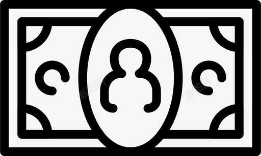 美元钞票商业金融图标svg_新图网 https://ixintu.com Pretycons商业概要 办公室 商业 市场营销 美元钞票 货币 金融