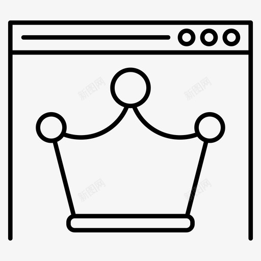 页面质量国王搜索引擎优化图标svg_新图网 https://ixintu.com 国王 搜索引擎优化 搜索引擎优化和网页优化卷8 页面质量 顶部