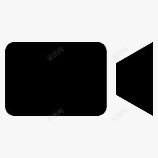 摄像机电子产品投影仪图标svg_新图网 https://ixintu.com 投影仪 摄像机 摄影 电子产品 电影院工具