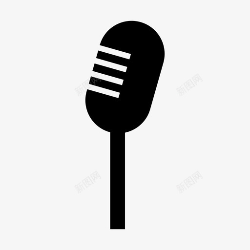 麦克风噪音录音机图标svg_新图网 https://ixintu.com 噪音 声音 录音 录音机 麦克风 麦克风歌手