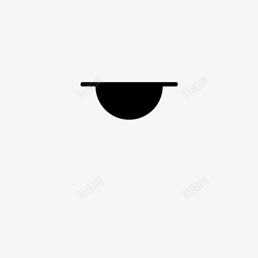 顶灯关灯图标svg_新图网 https://ixintu.com 灯 顶灯关