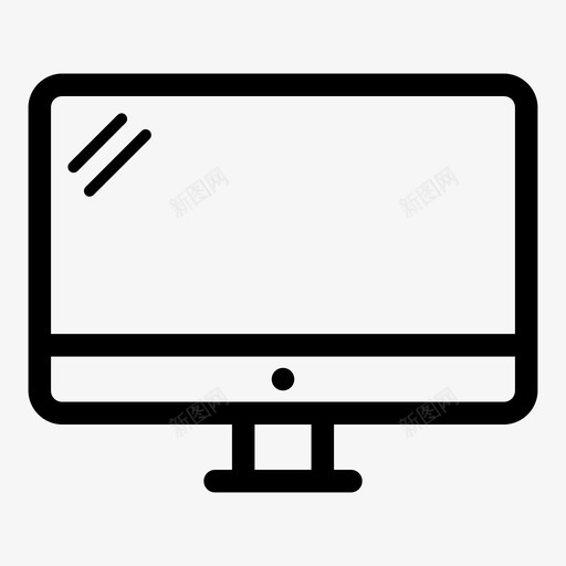 电脑电脑显示器电脑屏幕图标svg_新图网 https://ixintu.com imac 新电脑 电脑 电脑屏幕 电脑显示器