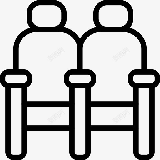 电影院座位电影电影3大纲图标svg_新图网 https://ixintu.com 电影 电影3大纲 电影院座位