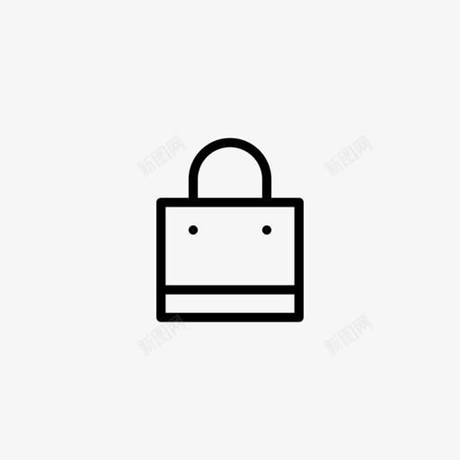 购物袋电子商务网上商店图标svg_新图网 https://ixintu.com 电子商务 网上商店 购物袋 购物袋2