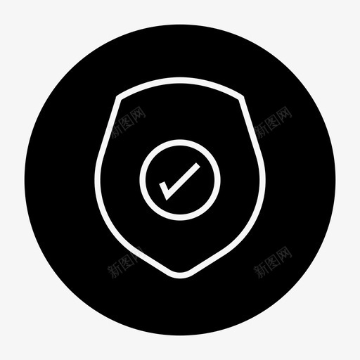 安全防护防病毒检查图标svg_新图网 https://ixintu.com 安全防护 检查 用户界面 系统 防病毒