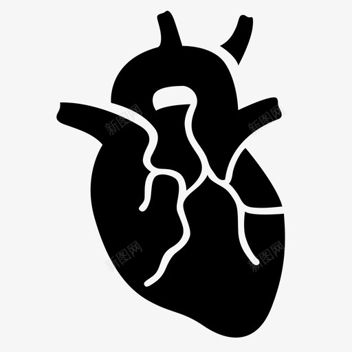冠心病svg_新图网 https://ixintu.com 冠心病