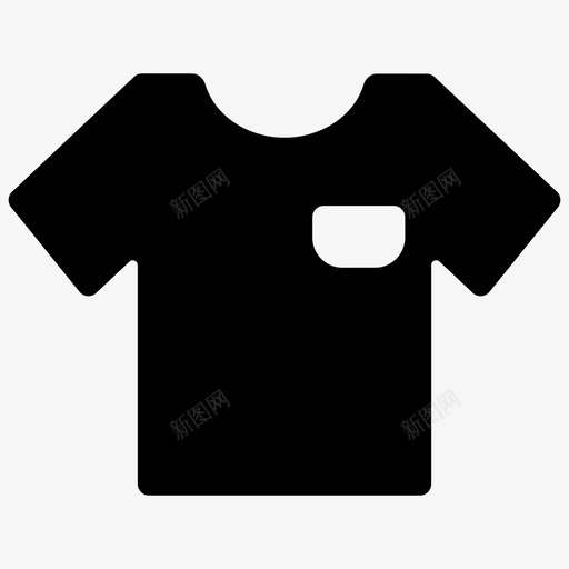 采购产品T恤衣服上衣图标svg_新图网 https://ixintu.com 上衣 衣服 购物 采购产品T恤