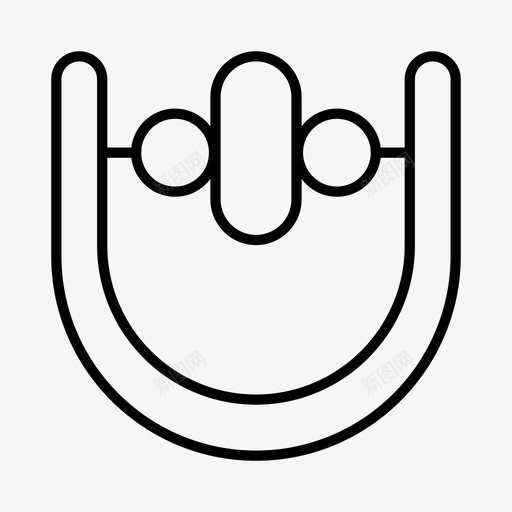 咀嚼玩具婴儿新生儿图标svg_新图网 https://ixintu.com 出牙戒指 咀嚼玩具 婴儿 幼儿 新生儿