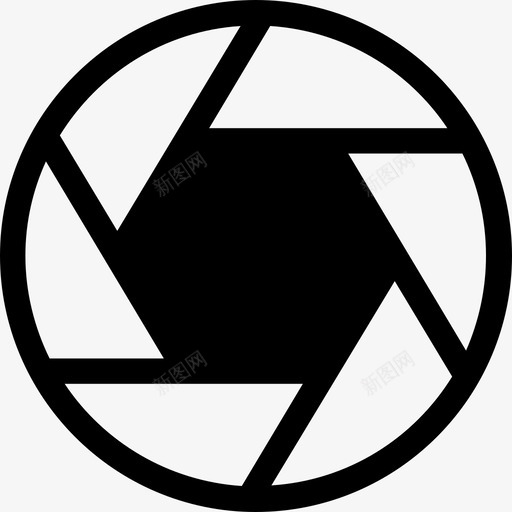 光圈照相机照片图标svg_新图网 https://ixintu.com 光圈 分辨率 快门 照片 照相机