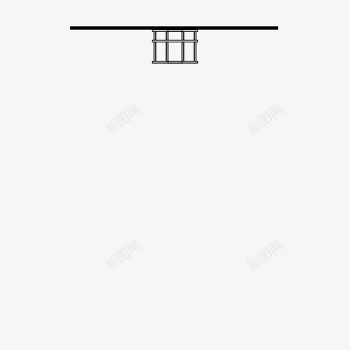灯具建筑天花板图标svg_新图网 https://ixintu.com 墙壁 天花板 建筑 灯具 照明