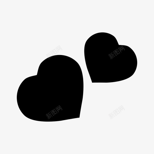心夫妻订婚图标svg_新图网 https://ixintu.com 夫妻 心 恋爱 爱情承诺 订婚