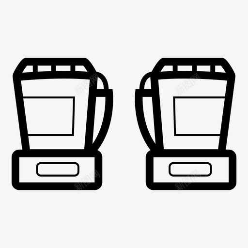 拳击手套拳击格斗图标svg_新图网 https://ixintu.com mma 手 拳击 拳击手套 格斗