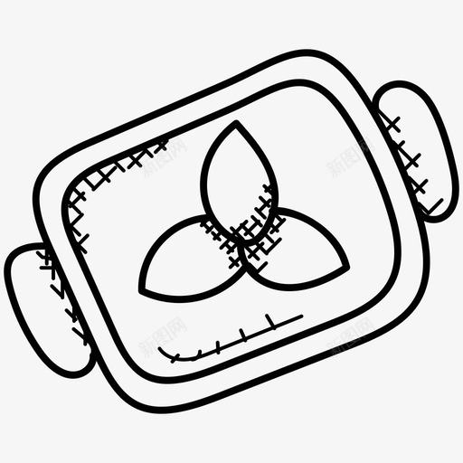 上菜菜厨房用具图标svg_新图网 https://ixintu.com 上菜 厨房用具 菜 食品和饮料涂鸦图标 餐具