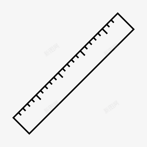尺量尺寸图标svg_新图网 https://ixintu.com 尺 尺寸 尺线 工具 量