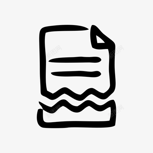 文件损坏保存文档图标svg_新图网 https://ixintu.com 保存文档 损坏 文件