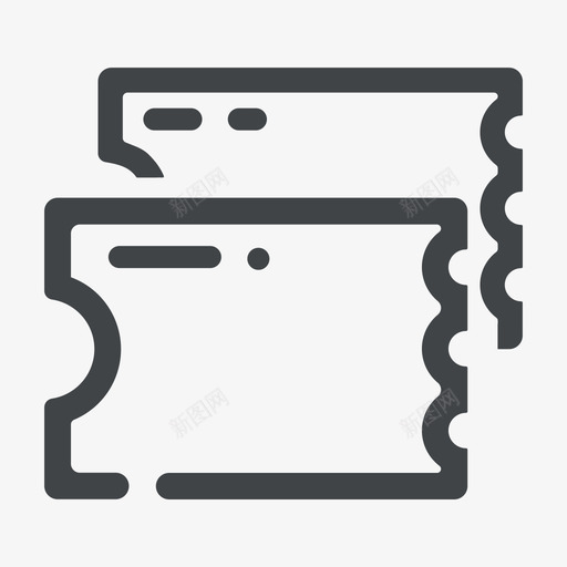 停车券svg_新图网 https://ixintu.com 停车券
