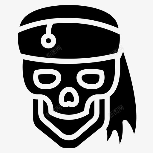 加勒比海盗电影电影3固体图标svg_新图网 https://ixintu.com 加勒比海盗 电影 电影3固体