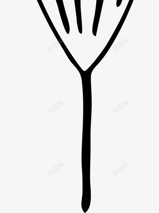 花手绘植物图标svg_新图网 https://ixintu.com 手绘 植物 花