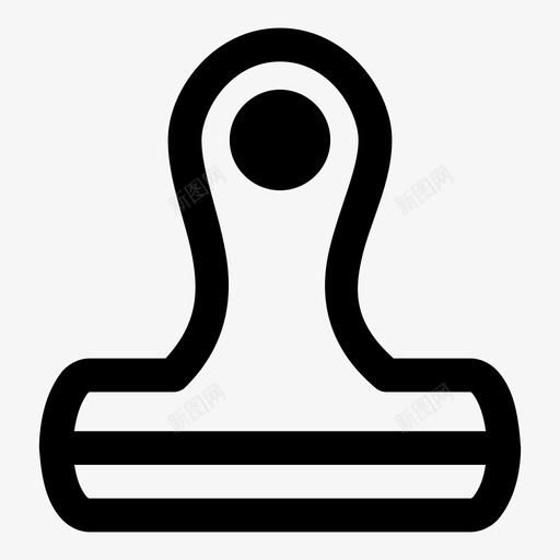 斗牛犬夹连接剪辑图标svg_新图网 https://ixintu.com 剪辑 办公室 斗牛犬夹 连接