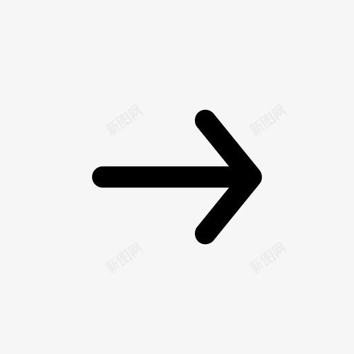 箭头右ui图标svg_新图网 https://ixintu.com ui 右 箭头