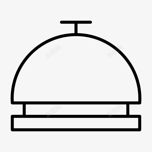 铃声呼叫通知图标svg_新图网 https://ixintu.com 呼叫 通知 铃声