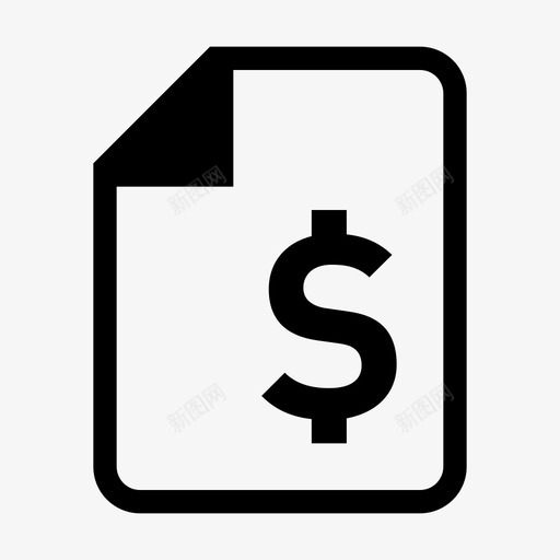 销售订单财务报告工资单图标svg_新图网 https://ixintu.com 付款 工资单 财务报告 购物和销售 销售订单