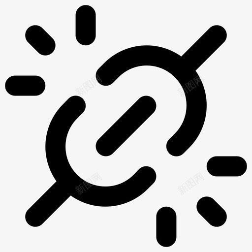 链接断开链接取消链接图标svg_新图网 https://ixintu.com 取消链接 基本路线 断开链接 链接
